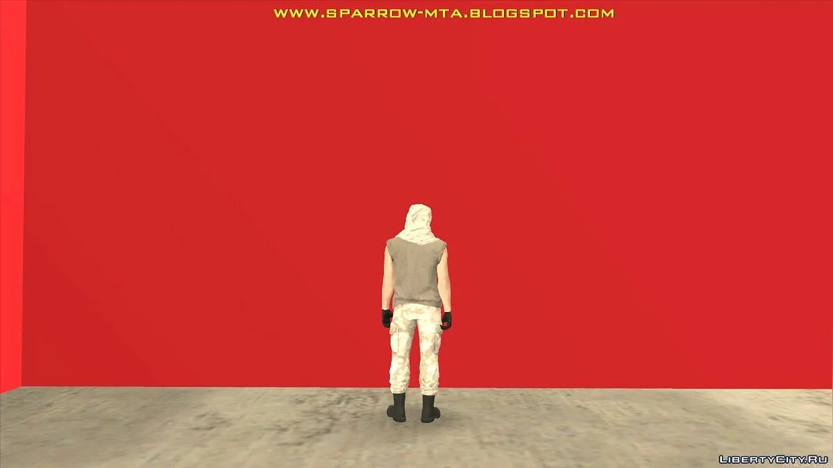 Скин Военного из GTA Online / GTA San Andreas