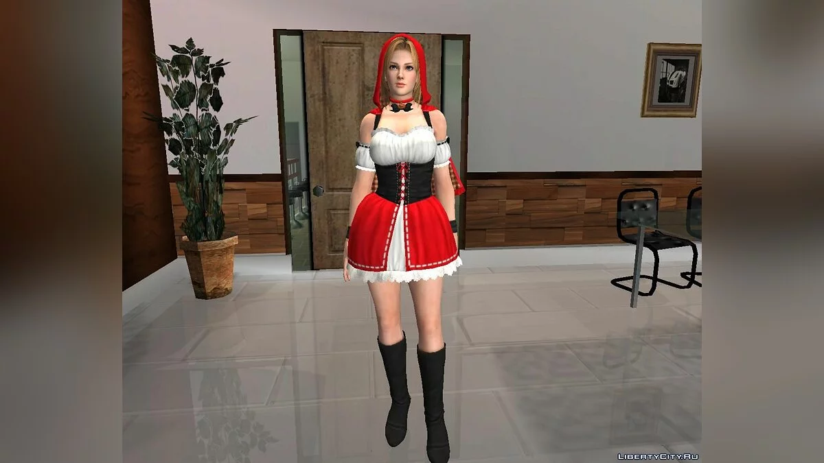 Тина [Halloween DLC] из игры DOA5 Ultimate / GTA San Andreas