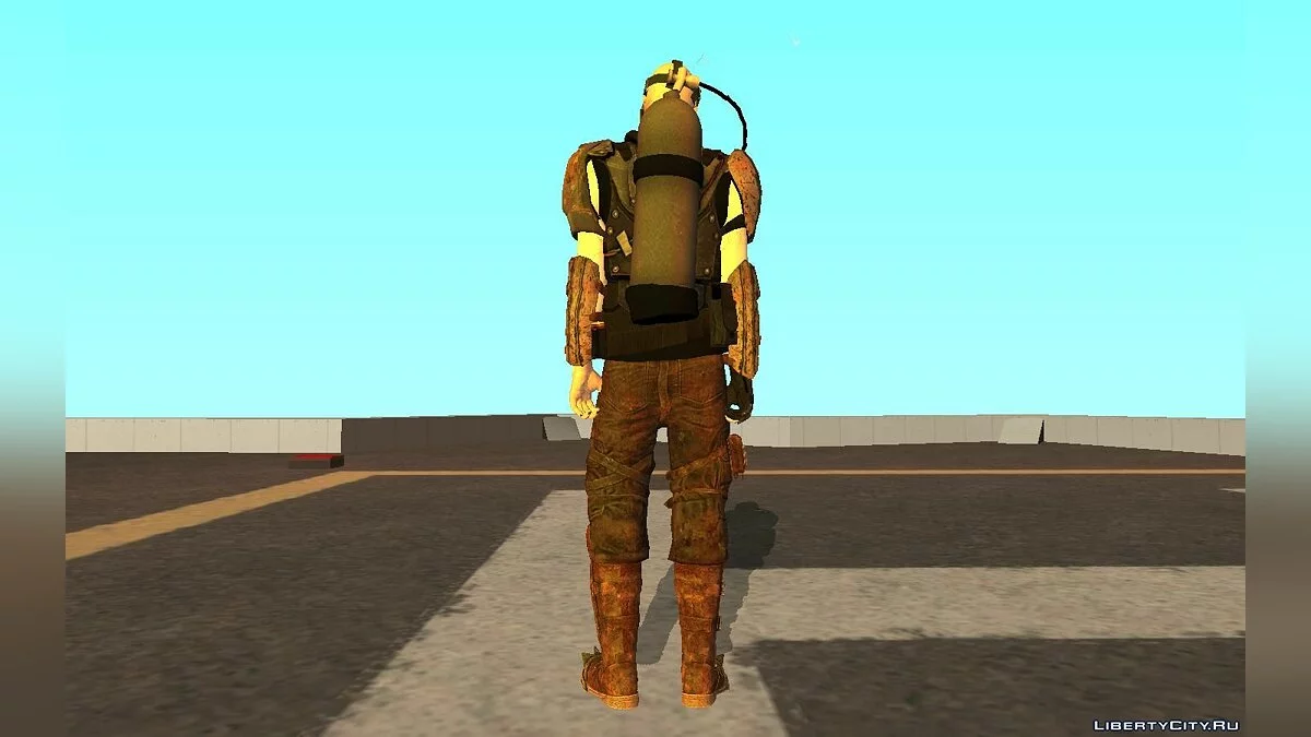 Zombie skin with Arena War Outfit / GTA San Andreas