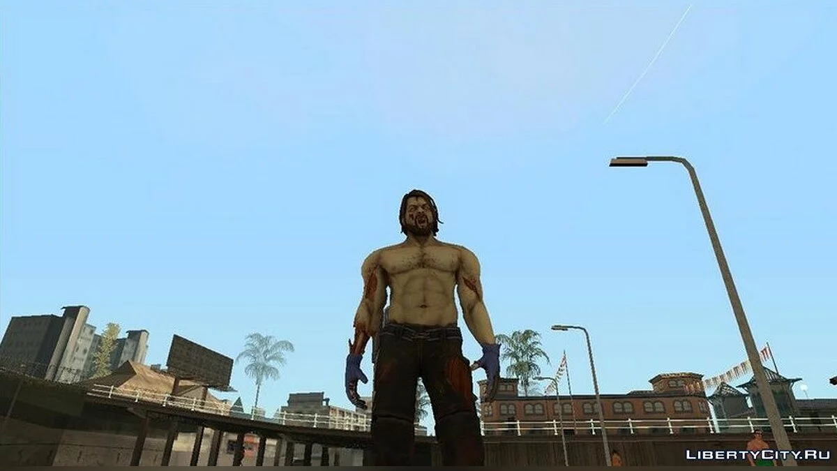 Aj Styles зомби из игры WWE Immortals / GTA San Andreas