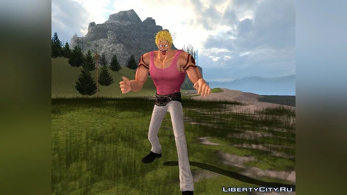 Беллами из One Piece: Pirate Warriors 3 / GTA San Andreas
