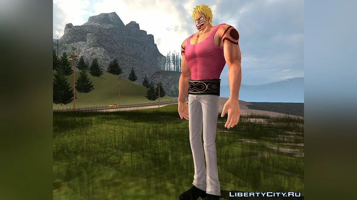 Беллами из One Piece: Pirate Warriors 3 / GTA San Andreas
