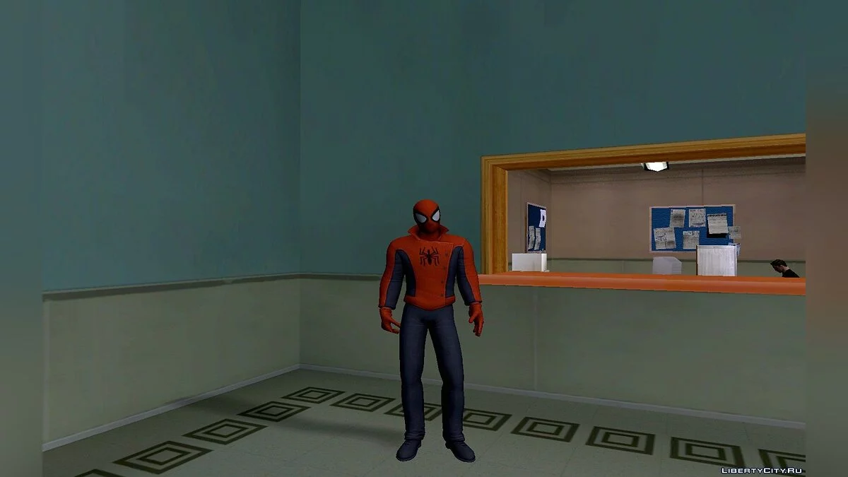 Человек-паук из игры Spider-Man Edge of Time для PS3 / GTA San Andreas