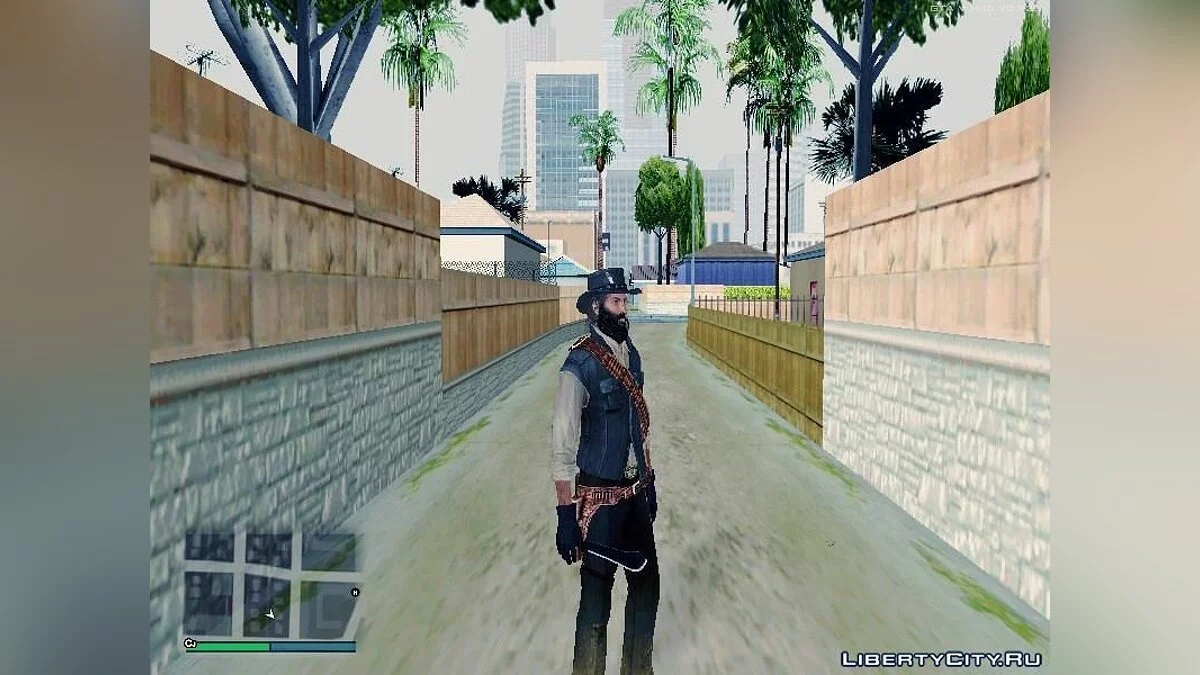Джон Марстон с бородой / GTA San Andreas