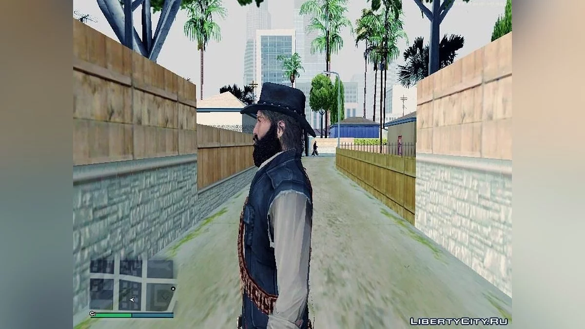 Джон Марстон с бородой / GTA San Andreas