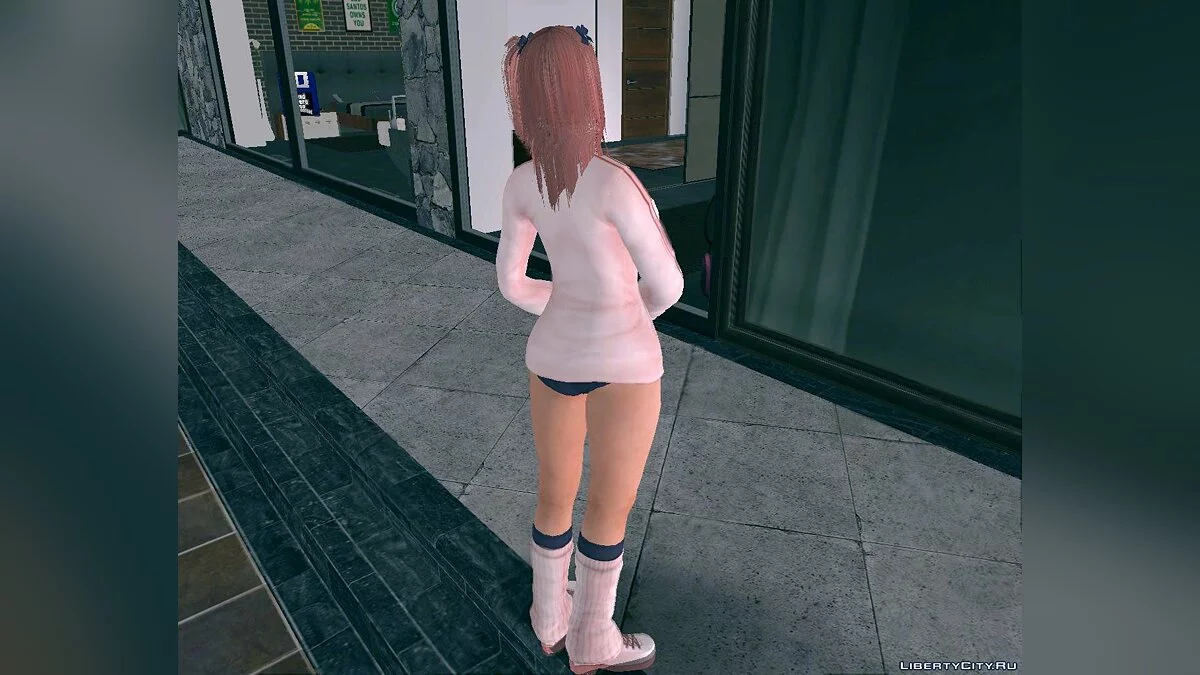 Хонока Хибари из игры Dead Or Alive 5 / GTA San Andreas