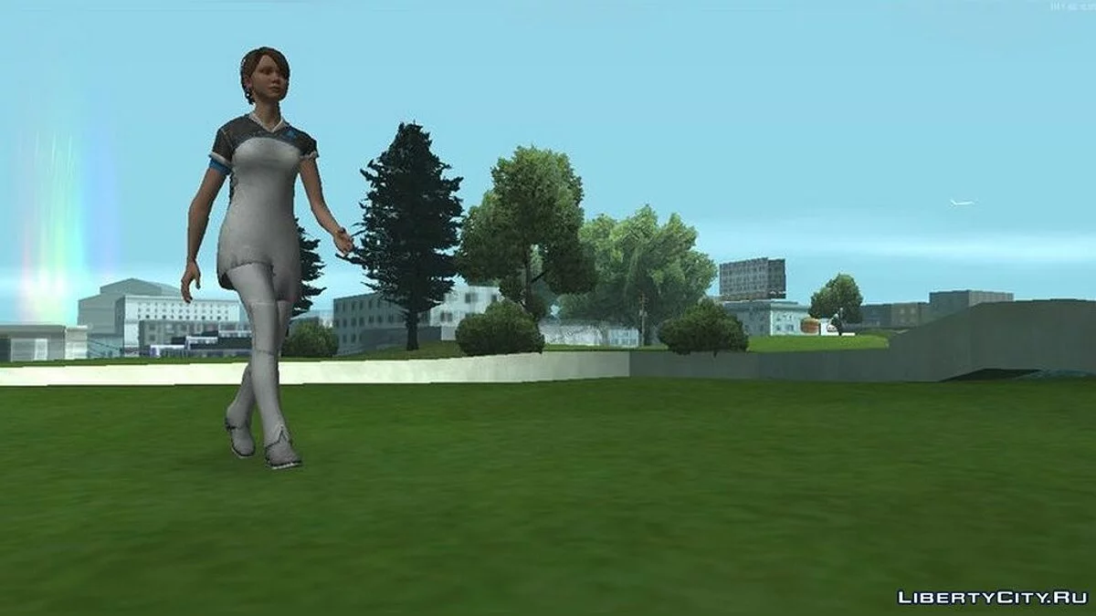 Кэра из игры Detroit Becomes Human / GTA San Andreas