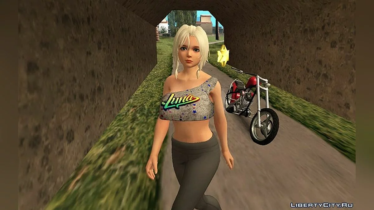 Луна Свэг с веснушками / GTA San Andreas
