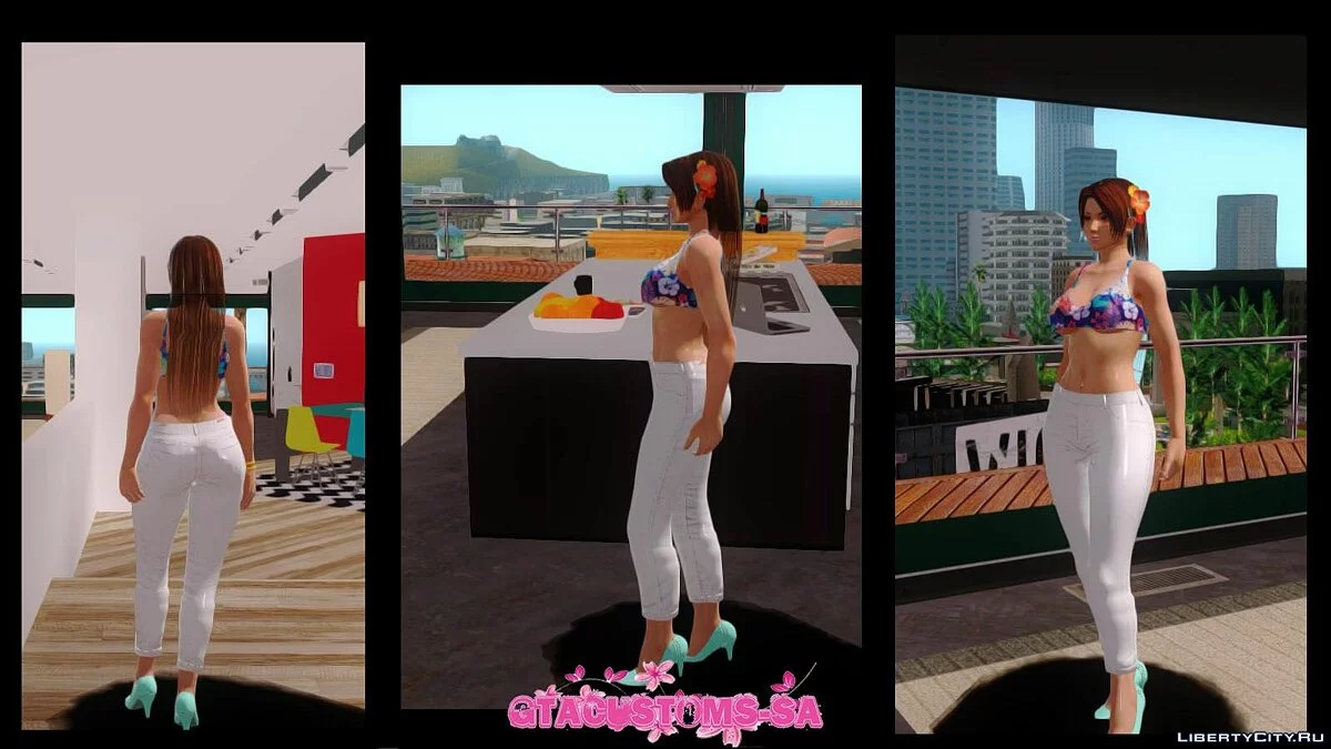 Mai Shiranui Casual v7 / GTA San Andreas