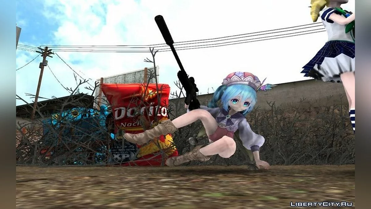 Маленькая волшебница Мику / GTA San Andreas