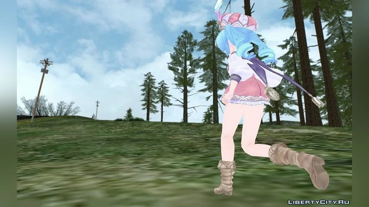 Маленькая волшебница Мику / GTA San Andreas
