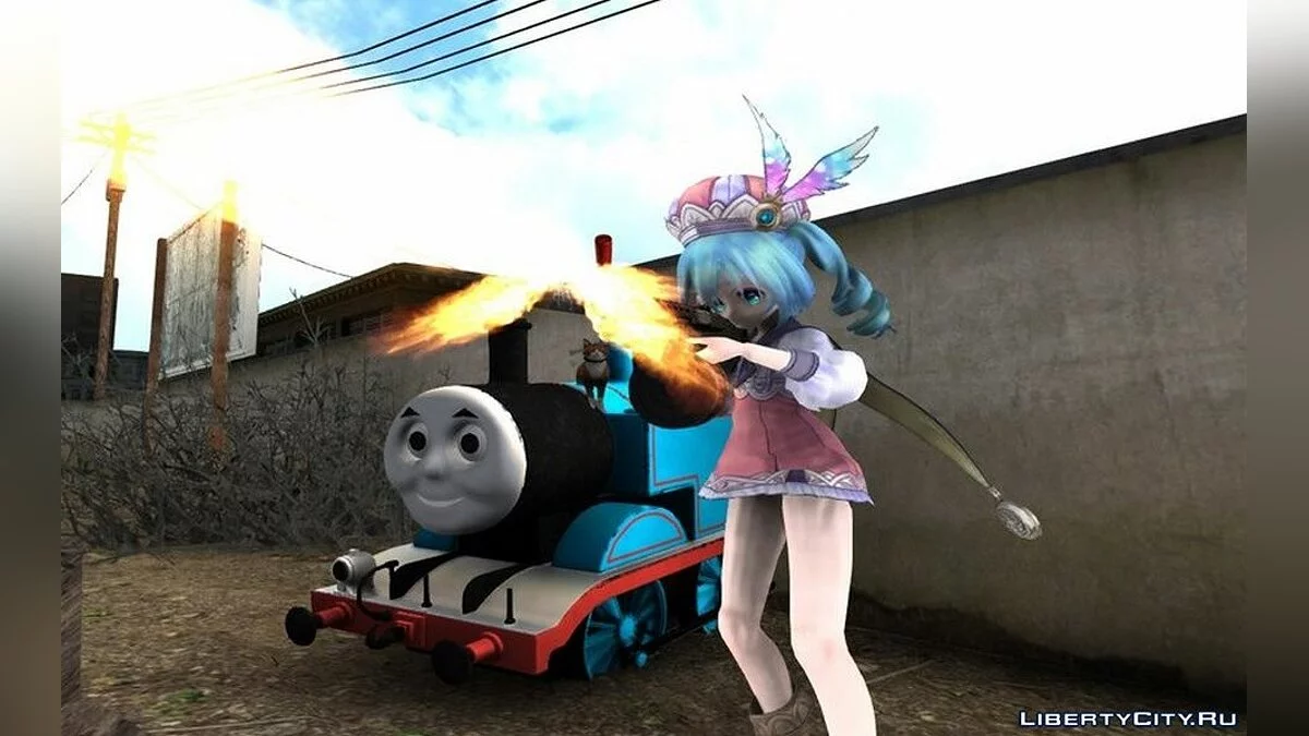 Маленькая волшебница Мику / GTA San Andreas
