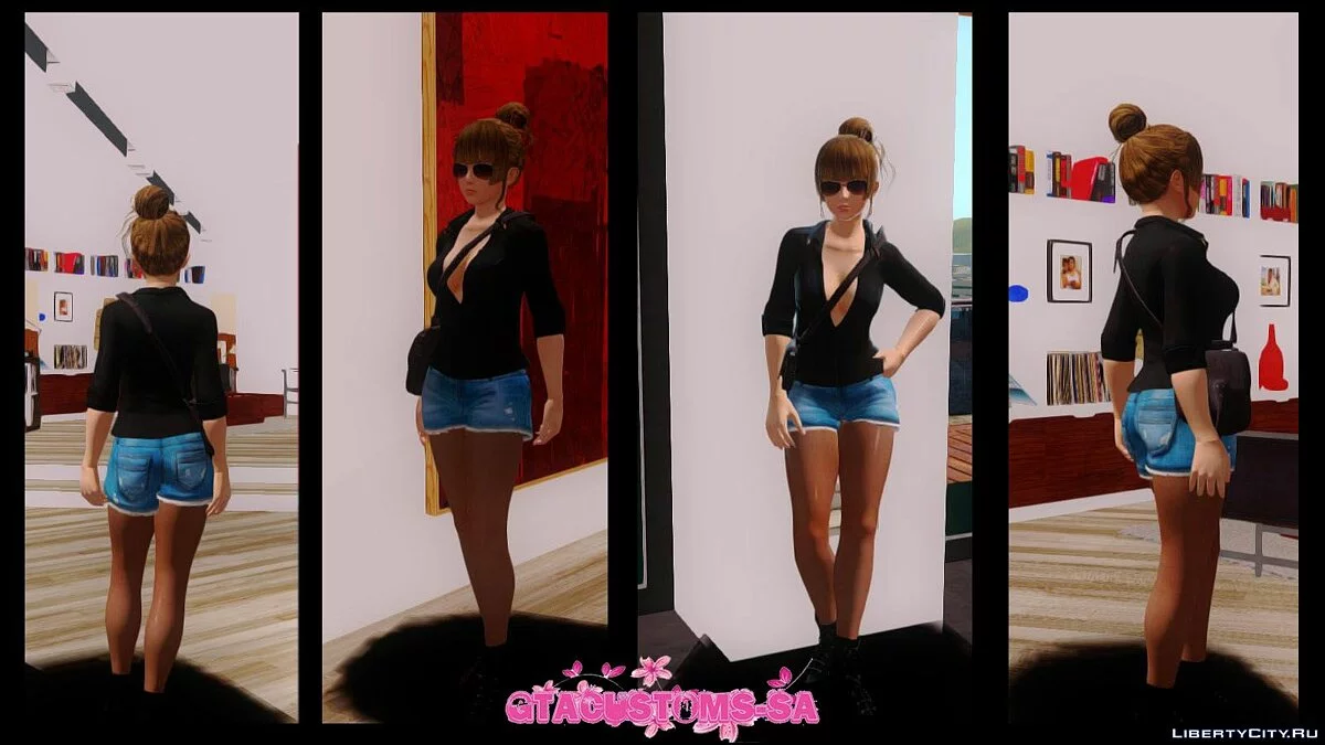 Misaki Casual v8 / GTA San Andreas