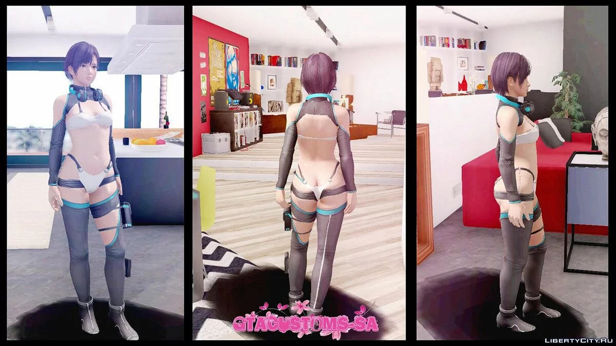 Nagisa Balck Rubber / GTA San Andreas