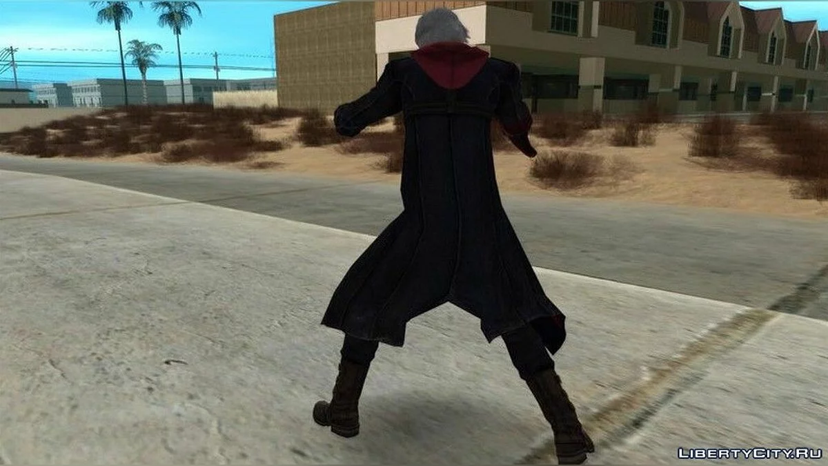 Неро из игры Devil May Cry 4 / GTA San Andreas