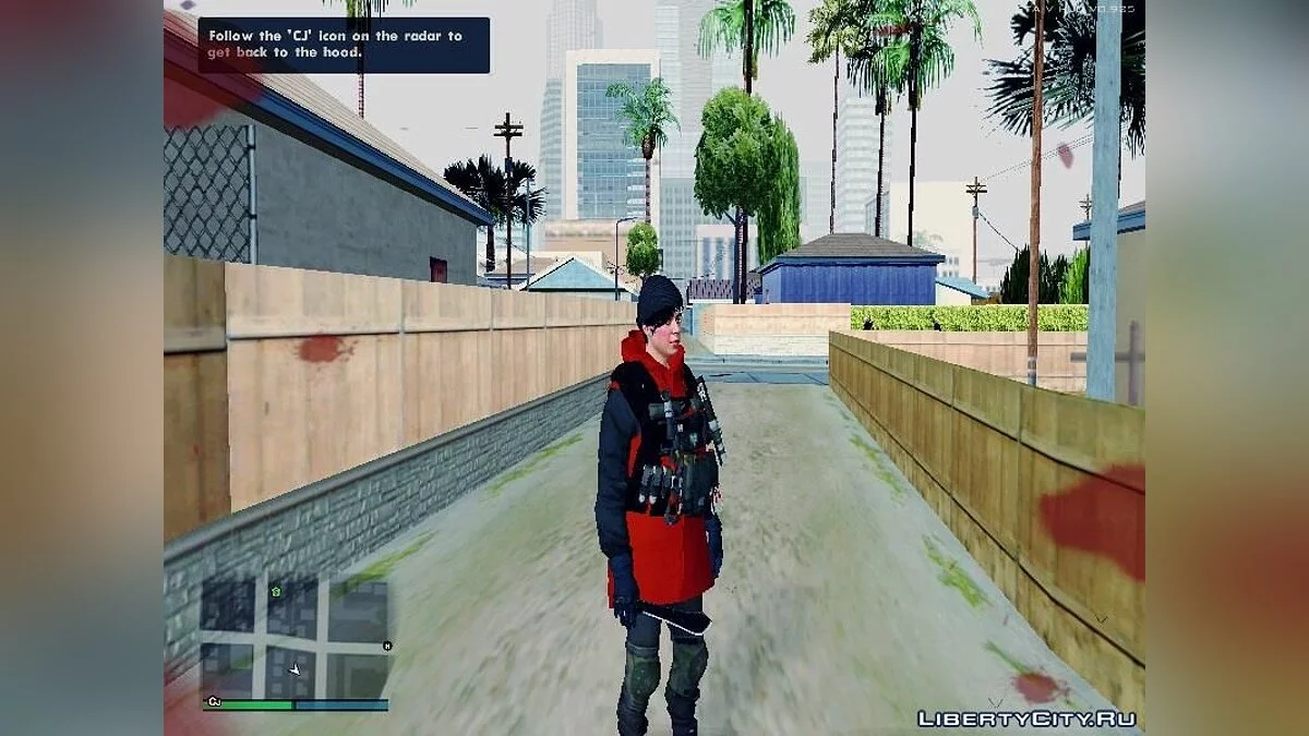 Рандомный скин №177 из DLC для GTA 5 Gunrunning / GTA San Andreas