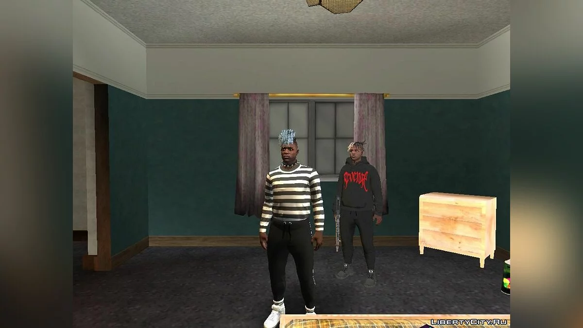 Сборник одежды для XXXTENTACION / GTA San Andreas