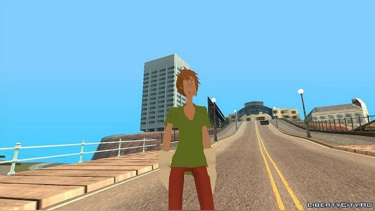 Шэгги из игры Jump Force / GTA San Andreas