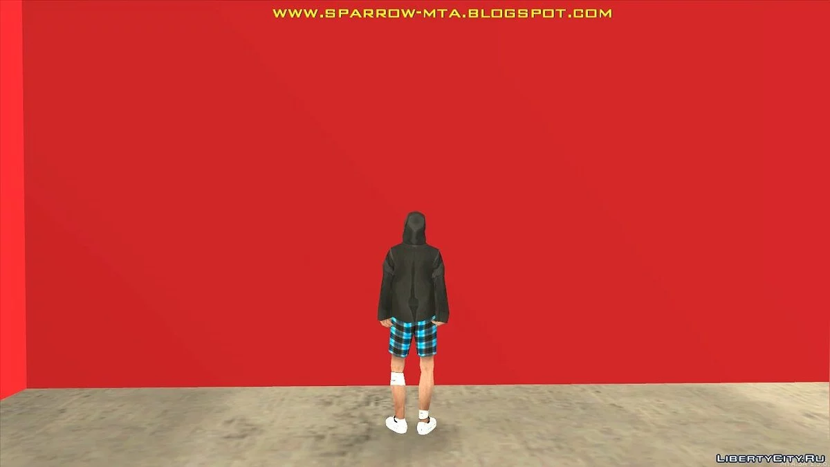 Скин Анонимуса для MTA SA / GTA San Andreas