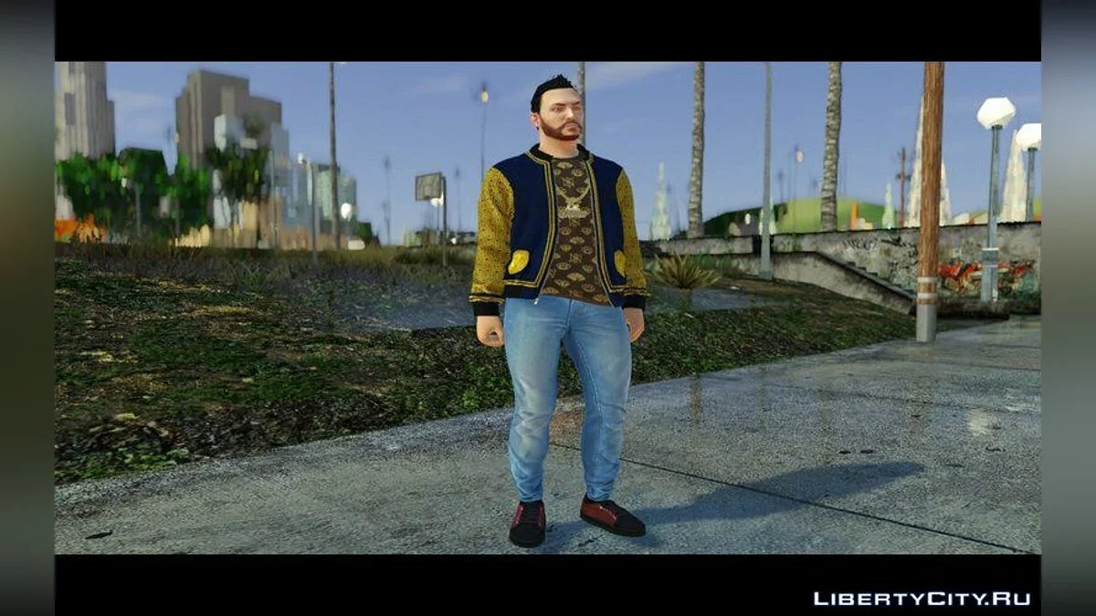 Скин из GTA Online: Male Casual / GTA San Andreas