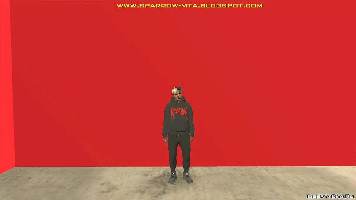 Скин рэпера Tentacion для MTA SA / GTA San Andreas