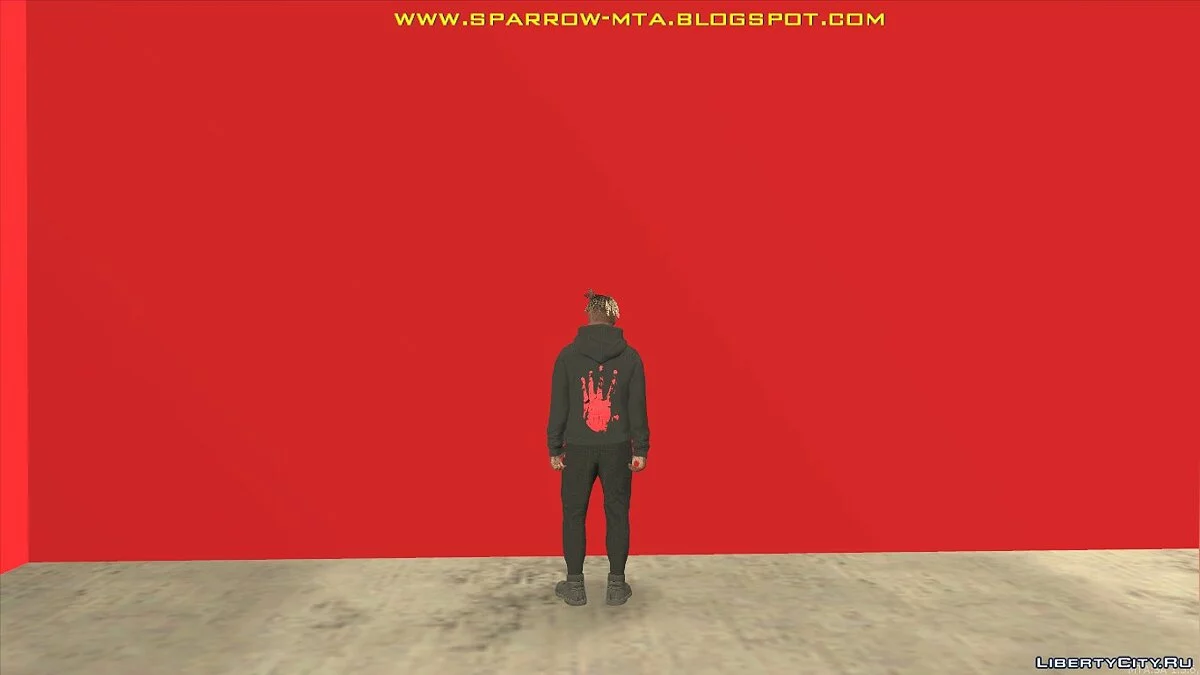 Скин рэпера Tentacion для MTA SA / GTA San Andreas