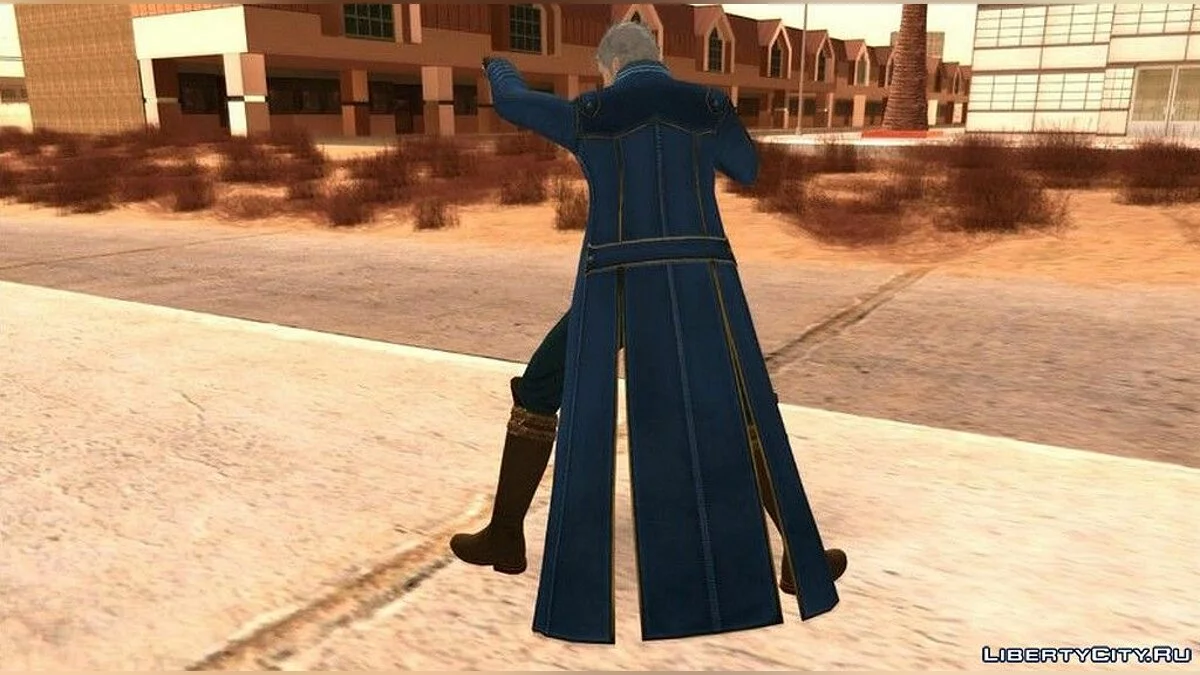 Вергилий из игры Devil May Cry 4 / GTA San Andreas