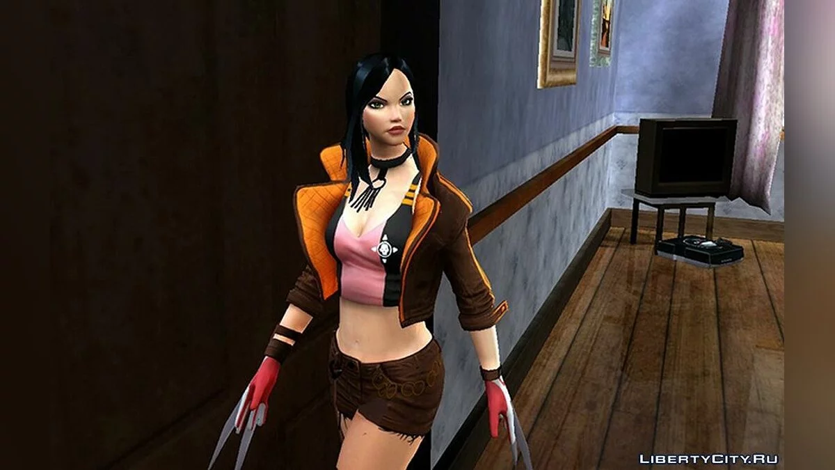 X-23 из игры Overwatch / GTA San Andreas