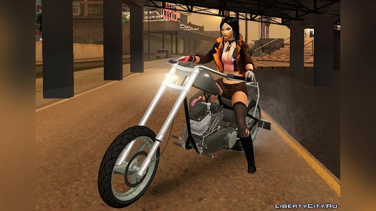 X-23 из игры Overwatch / GTA San Andreas