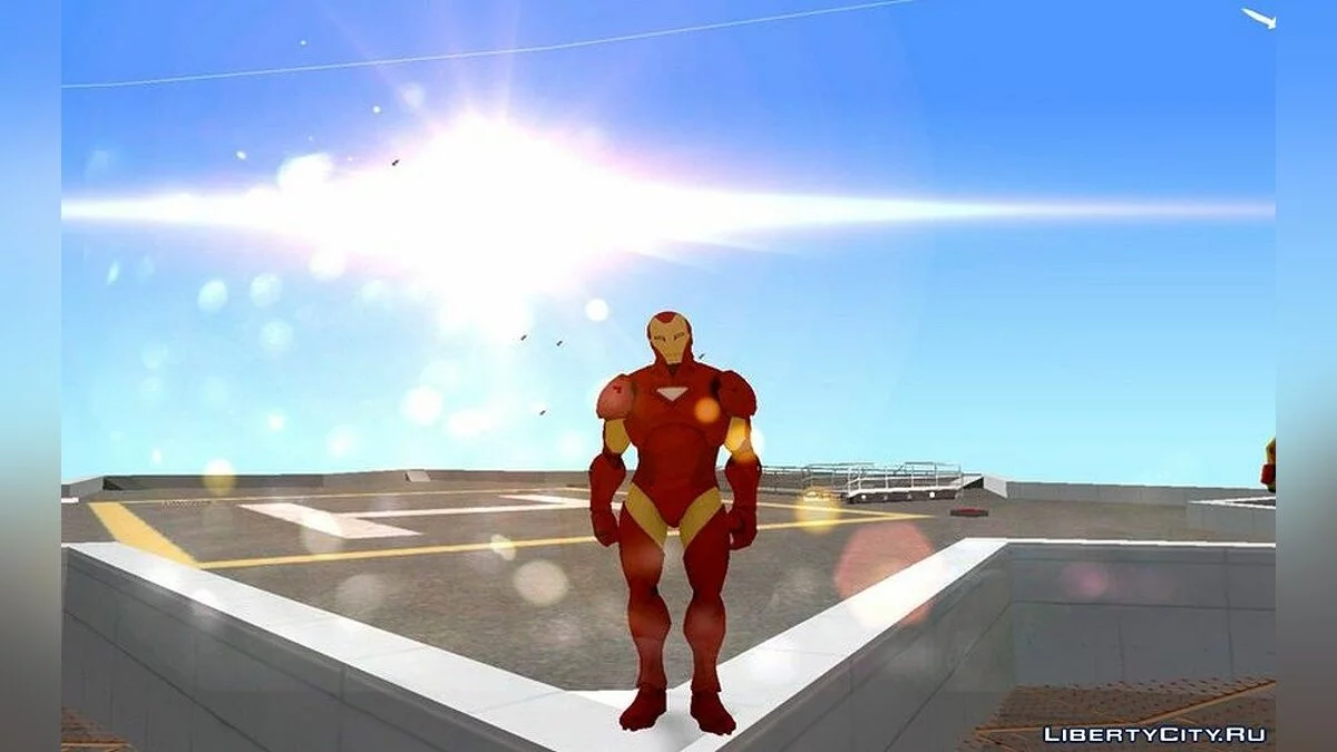 Железный человек из игры Marvel Ultimate Alliance 2 / GTA San Andreas