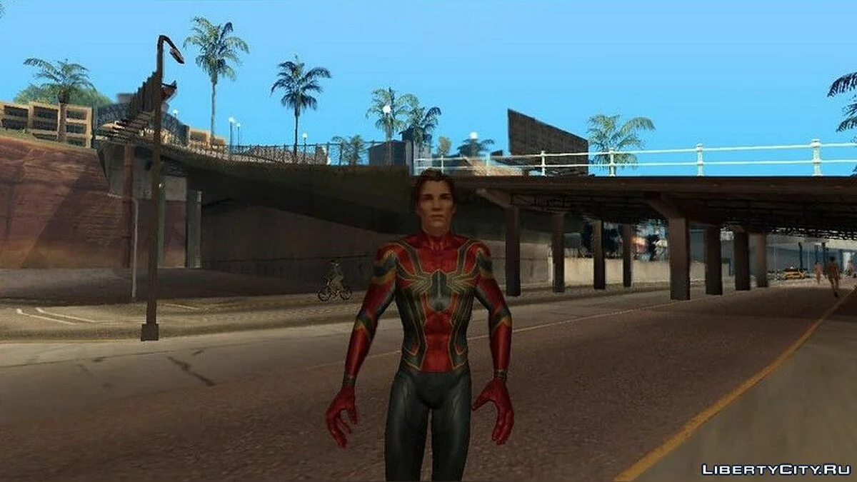 Железный человек-паук без маски / GTA San Andreas