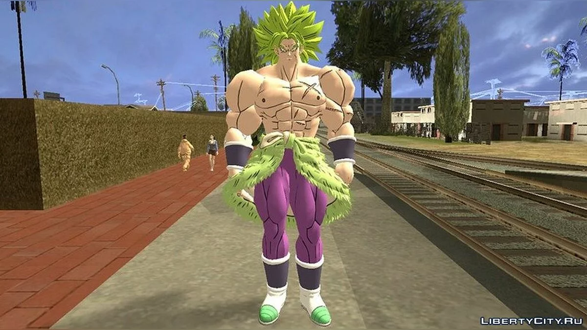 Броли из игры Dragon Ball / GTA San Andreas