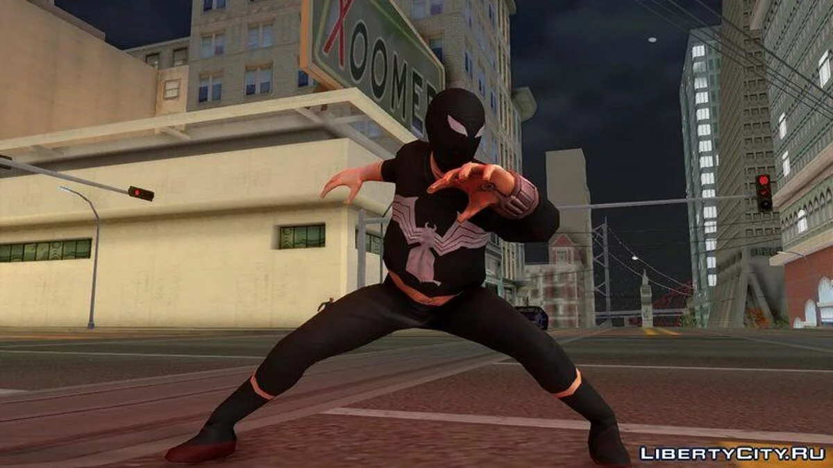 Человек паук и Симбиот / GTA San Andreas