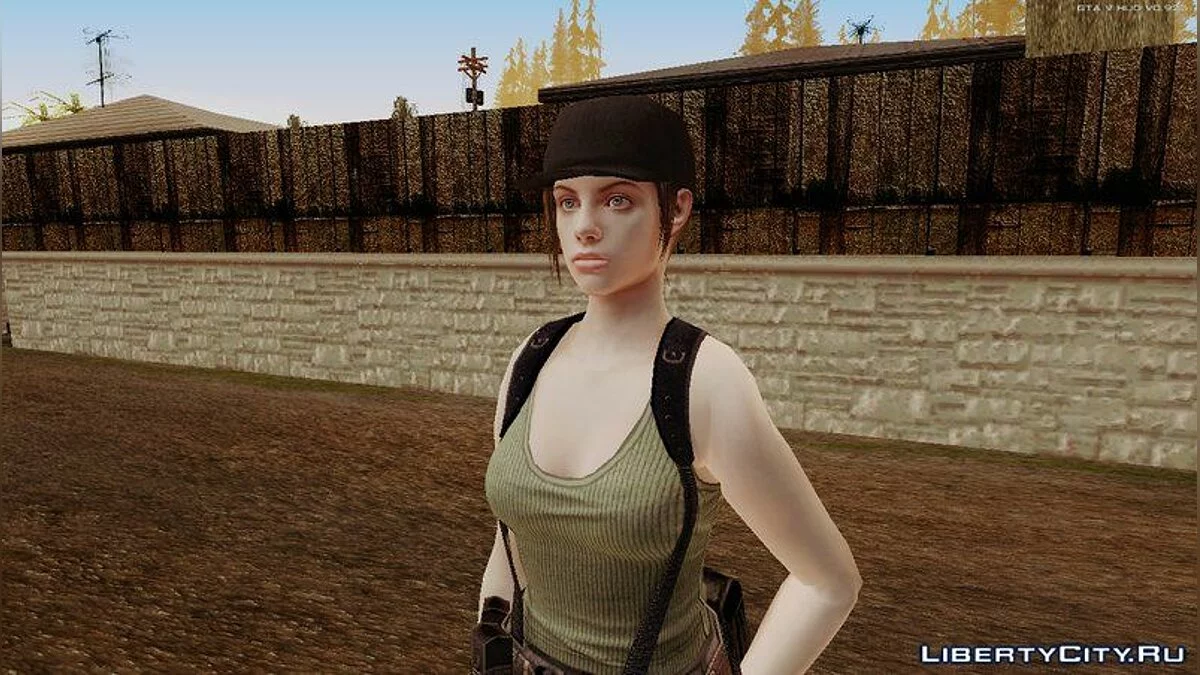 Джилл Валентайн из Resident Evil Remaster / GTA San Andreas