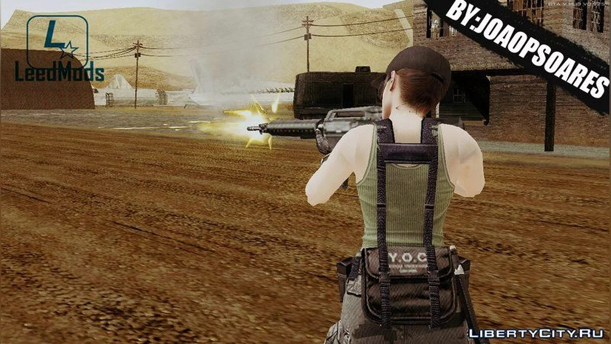 Джилл Валентайн из Resident Evil Remaster / GTA San Andreas