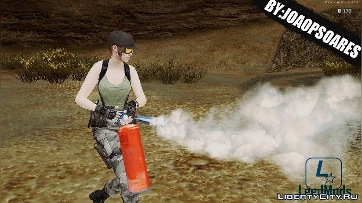 Джилл Валентайн из Resident Evil Remaster / GTA San Andreas