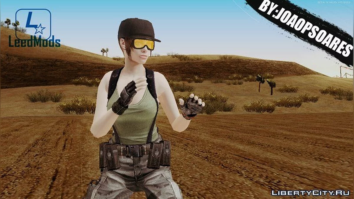 Джилл Валентайн из Resident Evil Remaster / GTA San Andreas