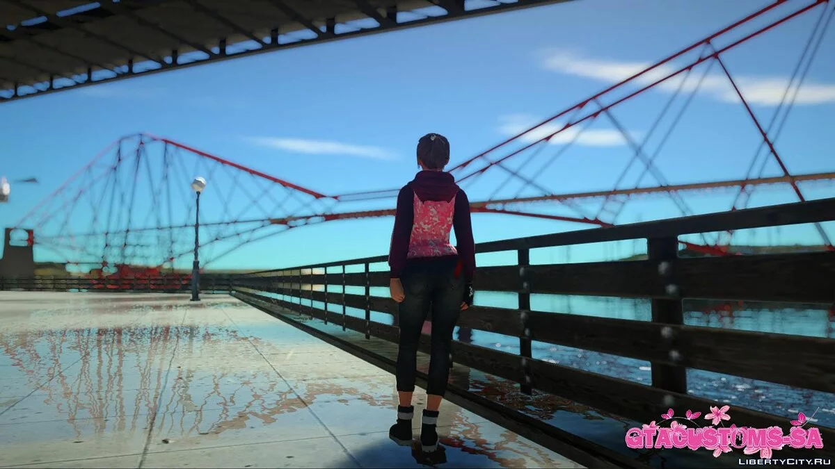 Honoka Casual v8 / GTA San Andreas