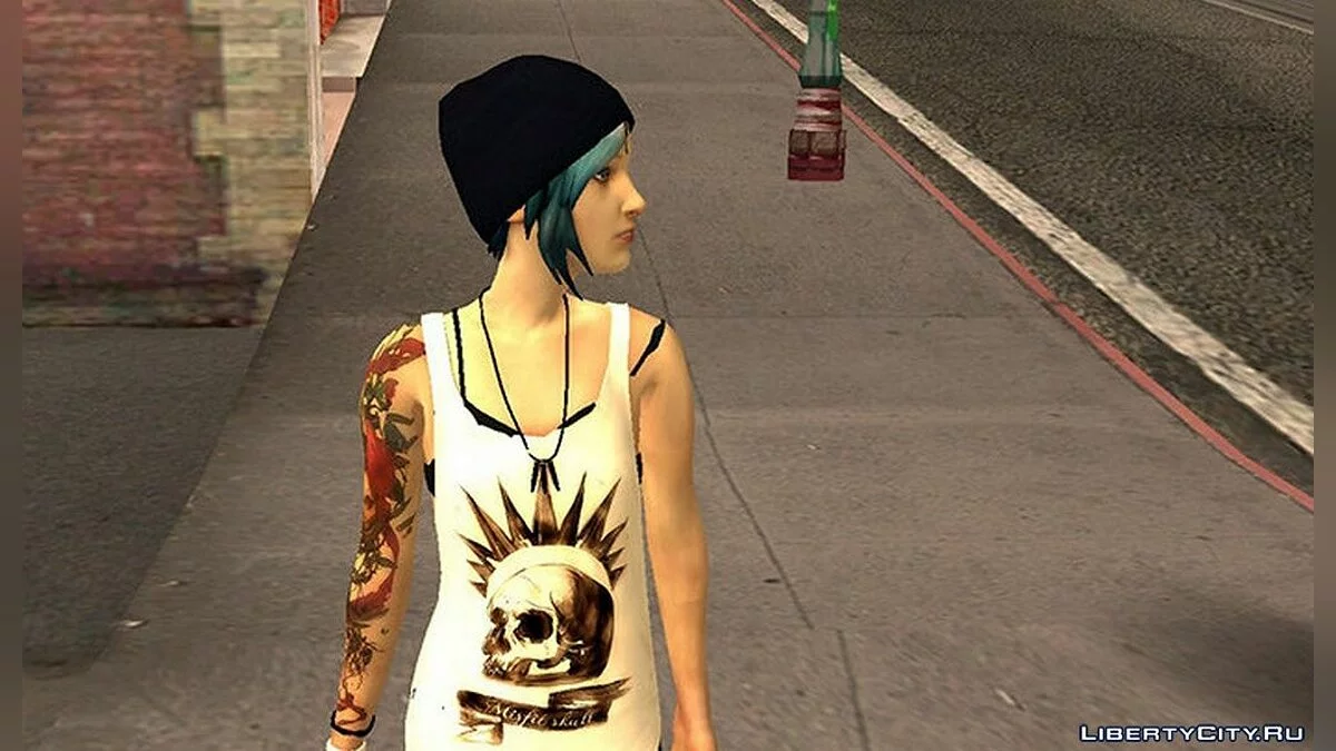 Хлоя из игры Life Is Strange  / GTA San Andreas