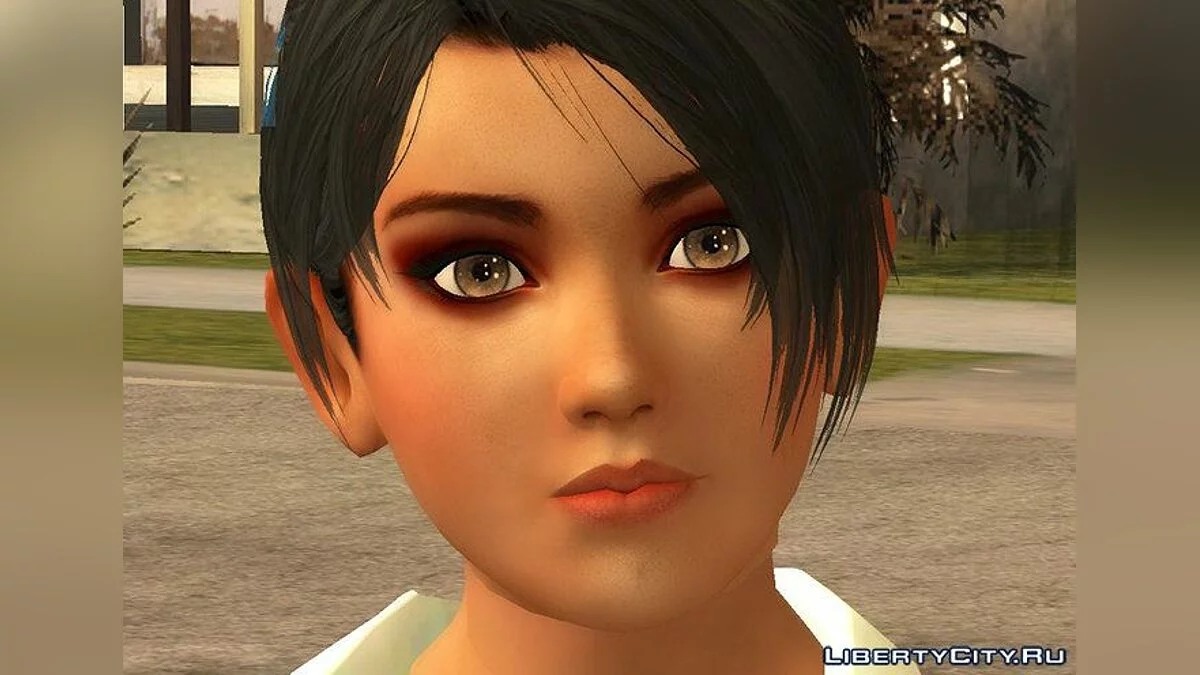 Момидзи в прикиде сексуальной школьницы / GTA San Andreas