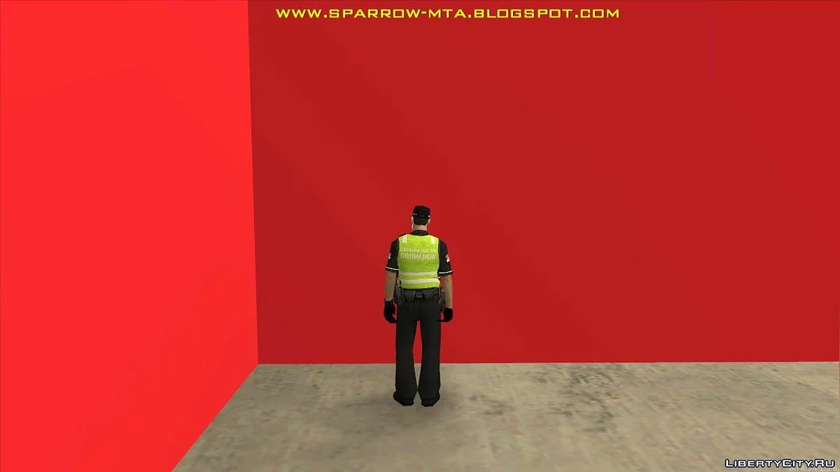 Полицейский в жилете / GTA San Andreas