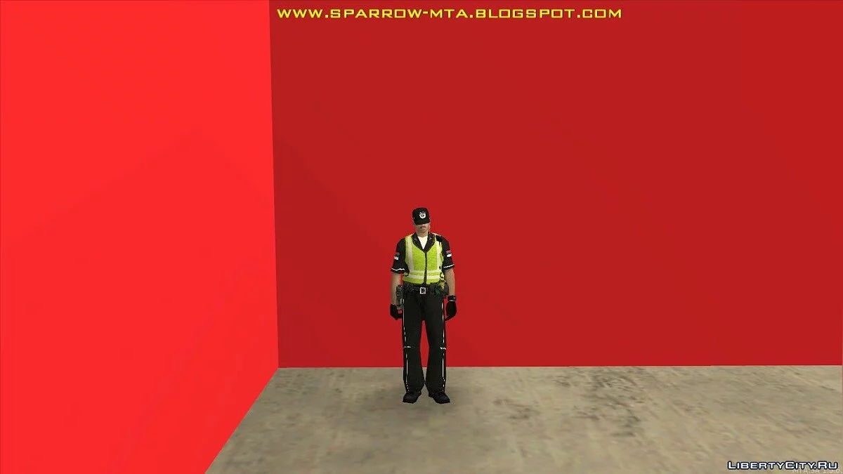 Полицейский в жилете / GTA San Andreas