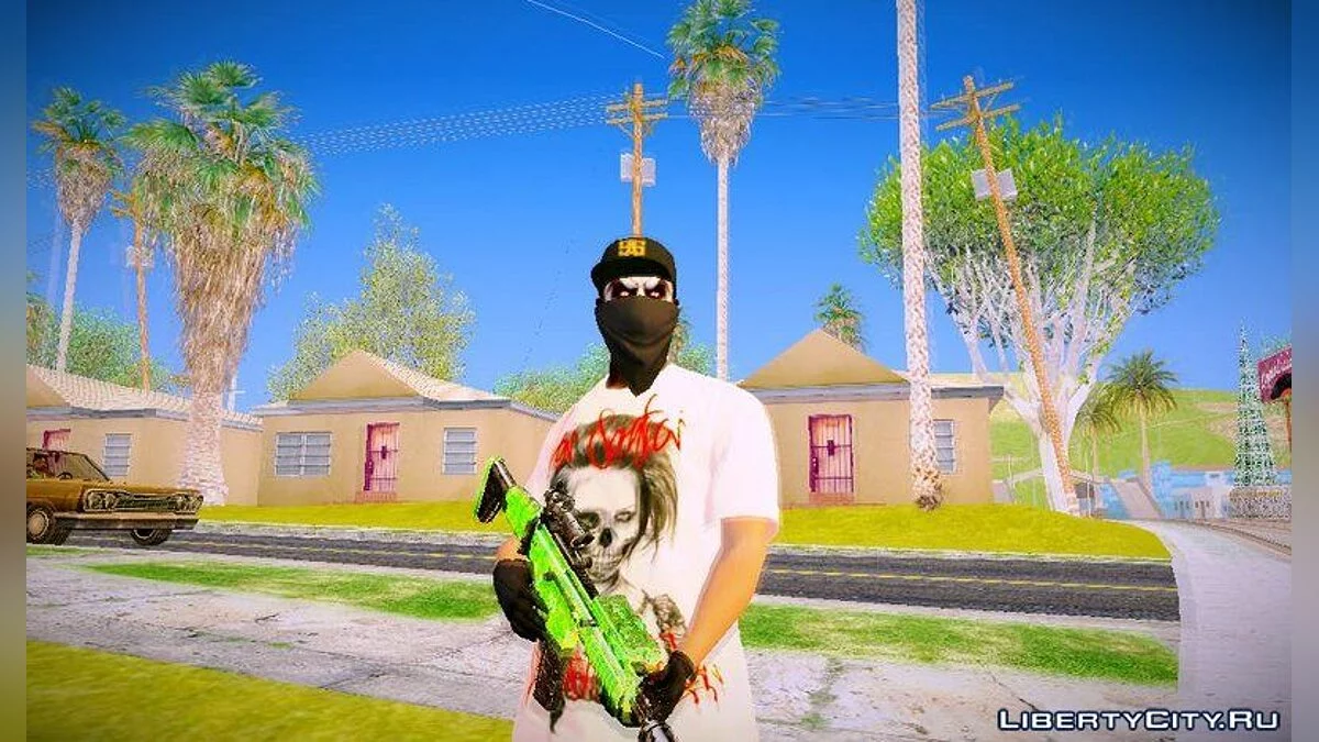 Рандомный скин #7 из GTA Online / GTA San Andreas