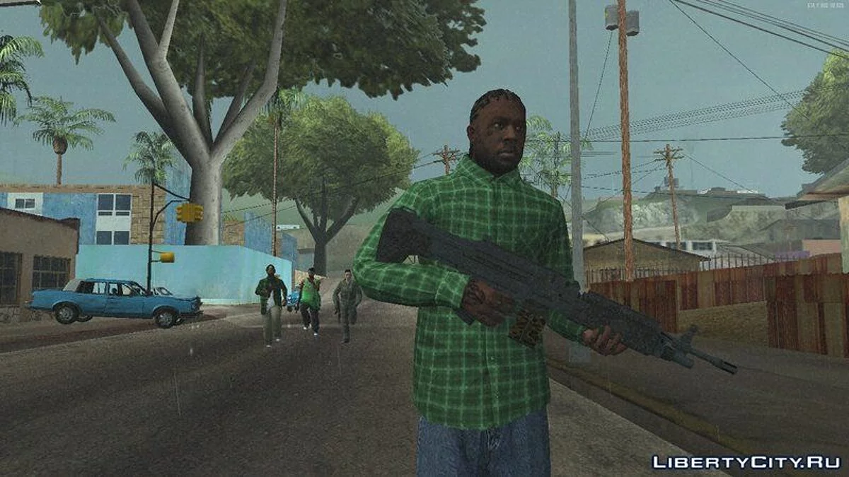 Рандомный скин из GTA Online №185 / GTA San Andreas