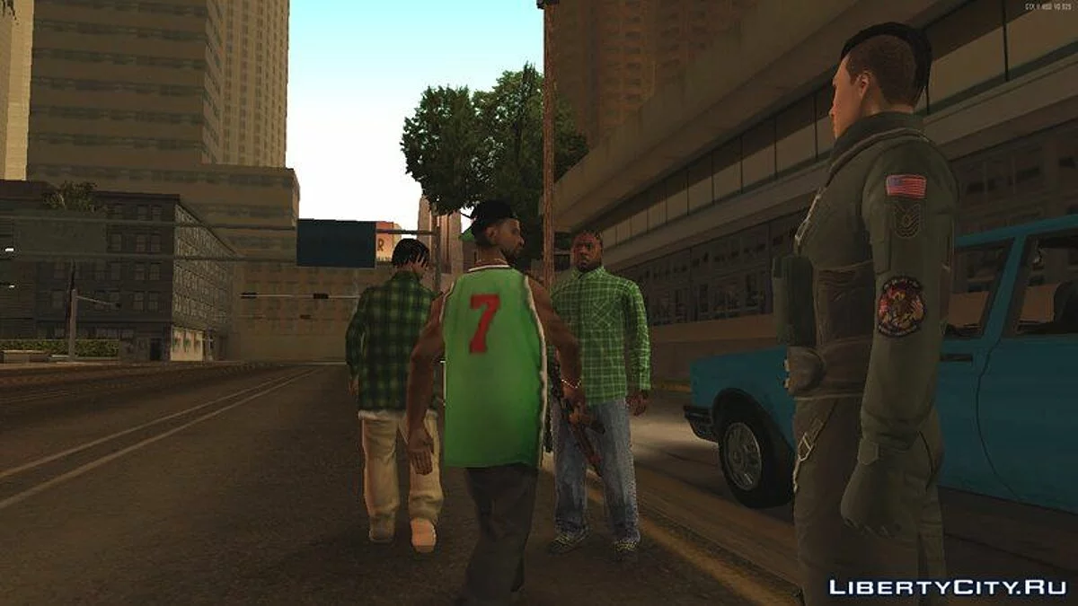 Рандомный скин из GTA Online №185 / GTA San Andreas