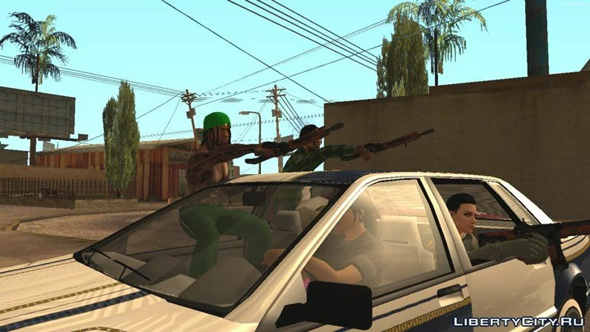 Рандомный скин из GTA Online #186 / GTA San Andreas