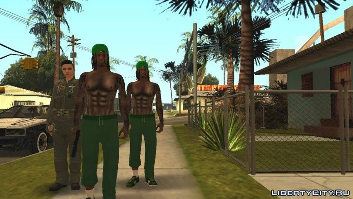 Рандомный скин из GTA Online #186 / GTA San Andreas