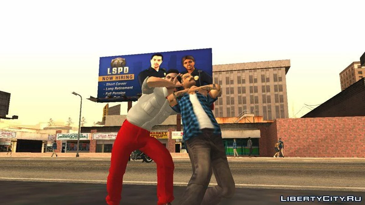 Рандомный скин из GTA Online #20 Cherry Popper Employee / GTA San Andreas