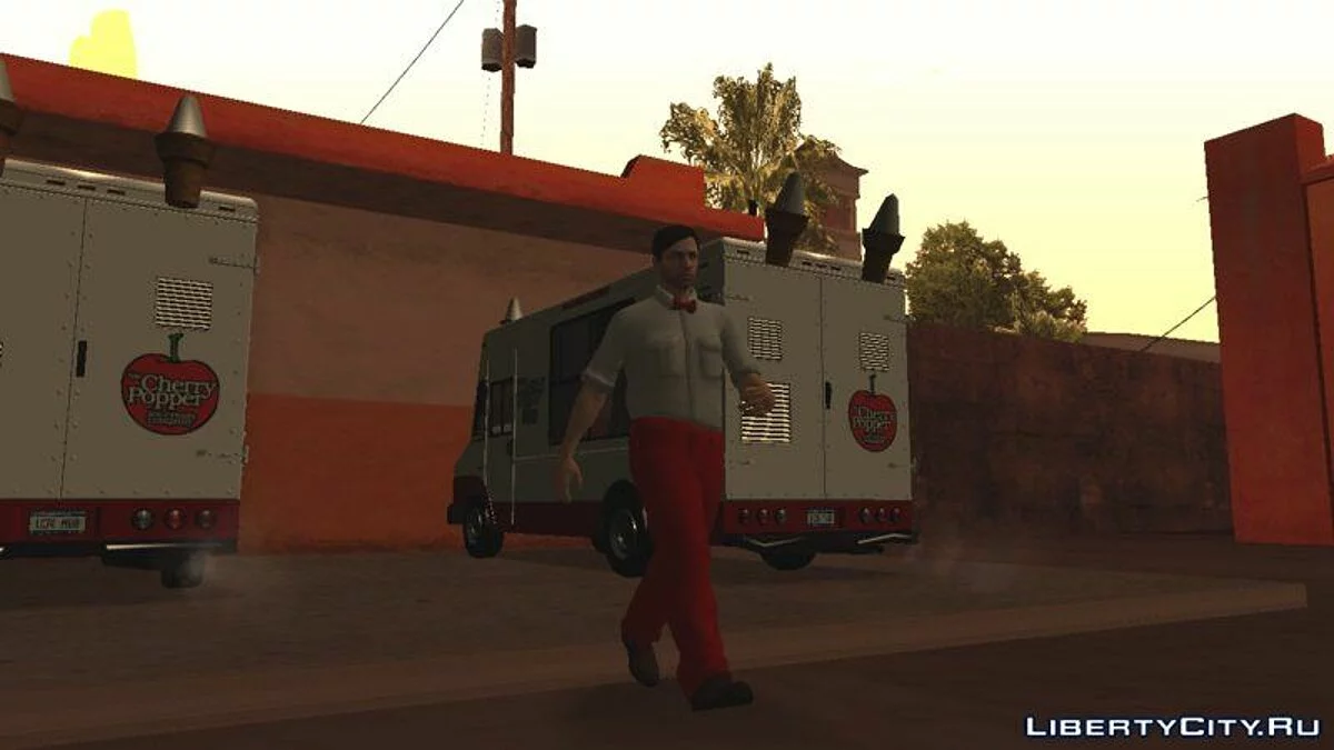 Рандомный скин из GTA Online #20 Cherry Popper Employee / GTA San Andreas