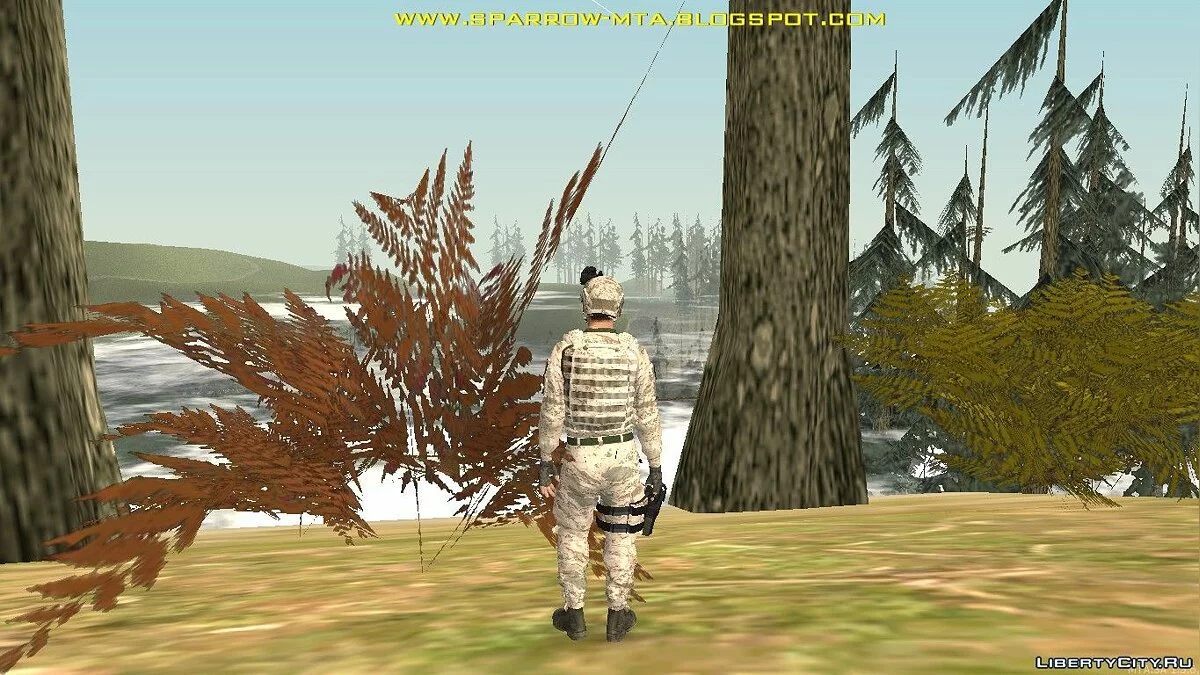 Скин американского военного / GTA San Andreas